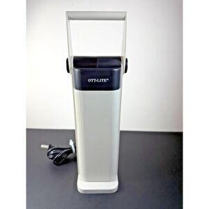 Ott-Lite True Color Foldable Compact Desk Craft Lamp Vintage OTL-13TCG TESTED